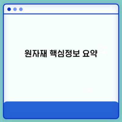 원자재 시장 분석: 최신 트렌드, 가격 변동, 미래 전망까지 완벽 가이드